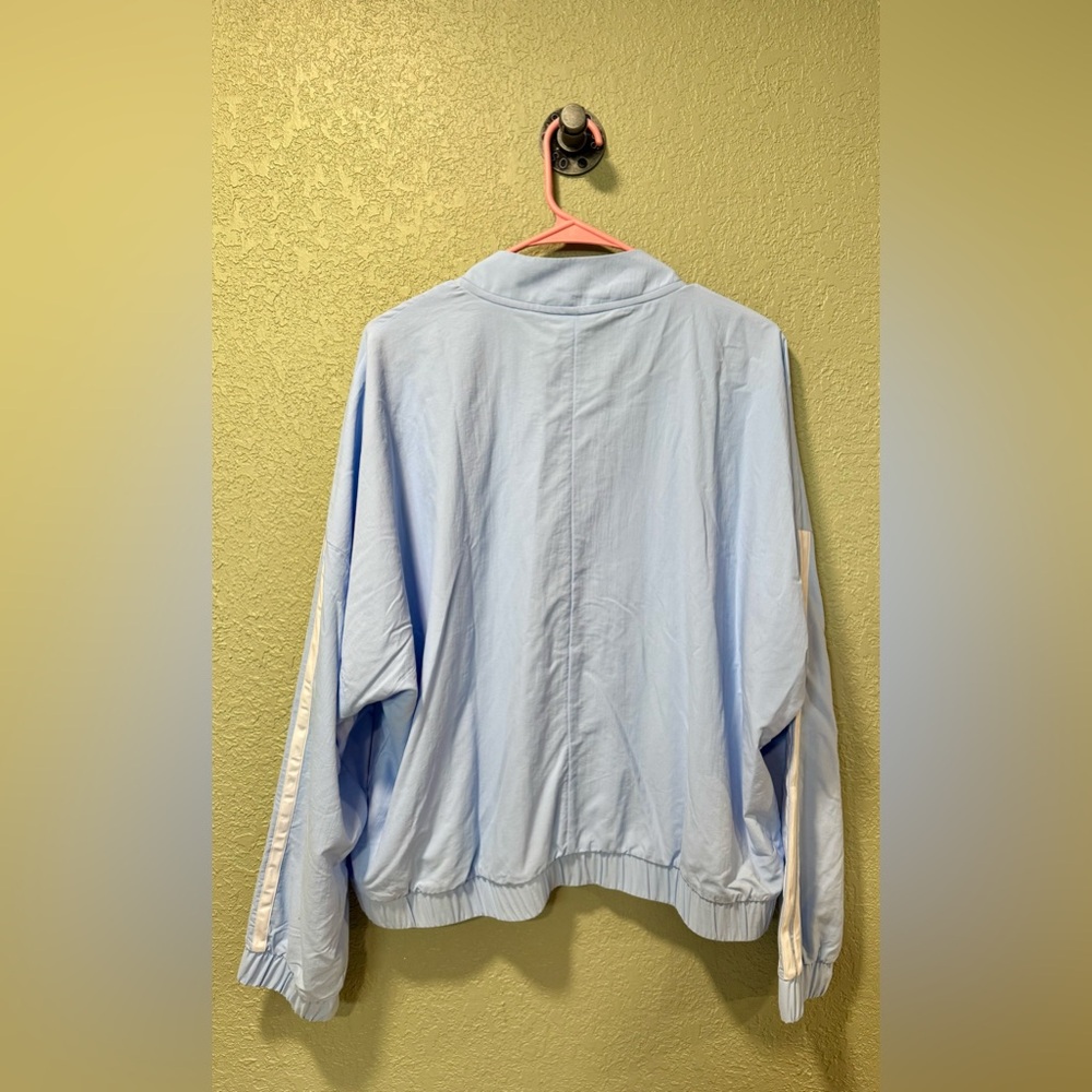adidas Light Blue Bomber Jacket NWT XL - Picture 6 of 6